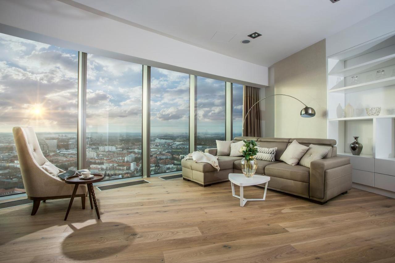 Apartamenty Sky Tower Wrocław Extérieur photo