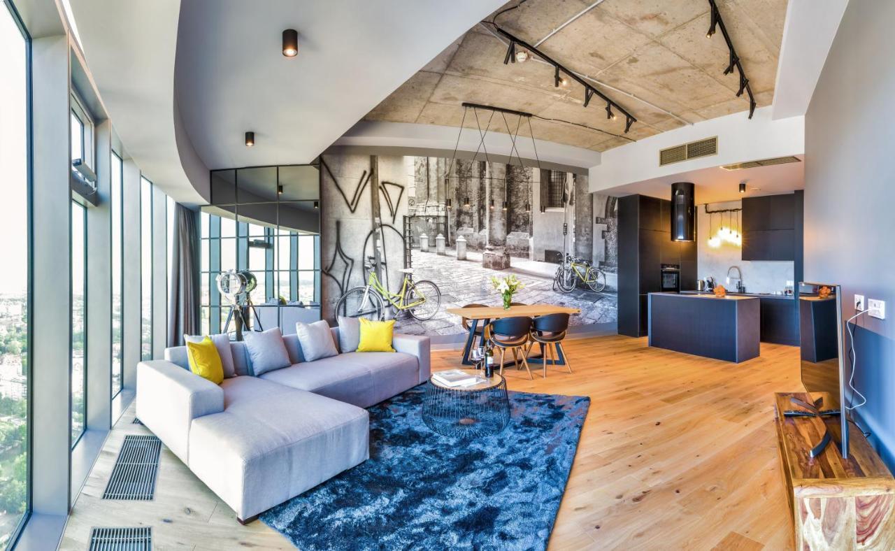 Apartamenty Sky Tower Wrocław Extérieur photo