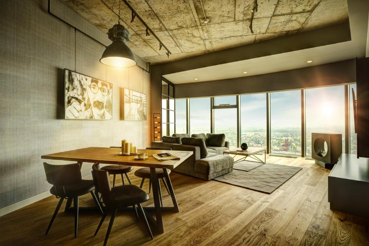Apartamenty Sky Tower Wrocław Extérieur photo