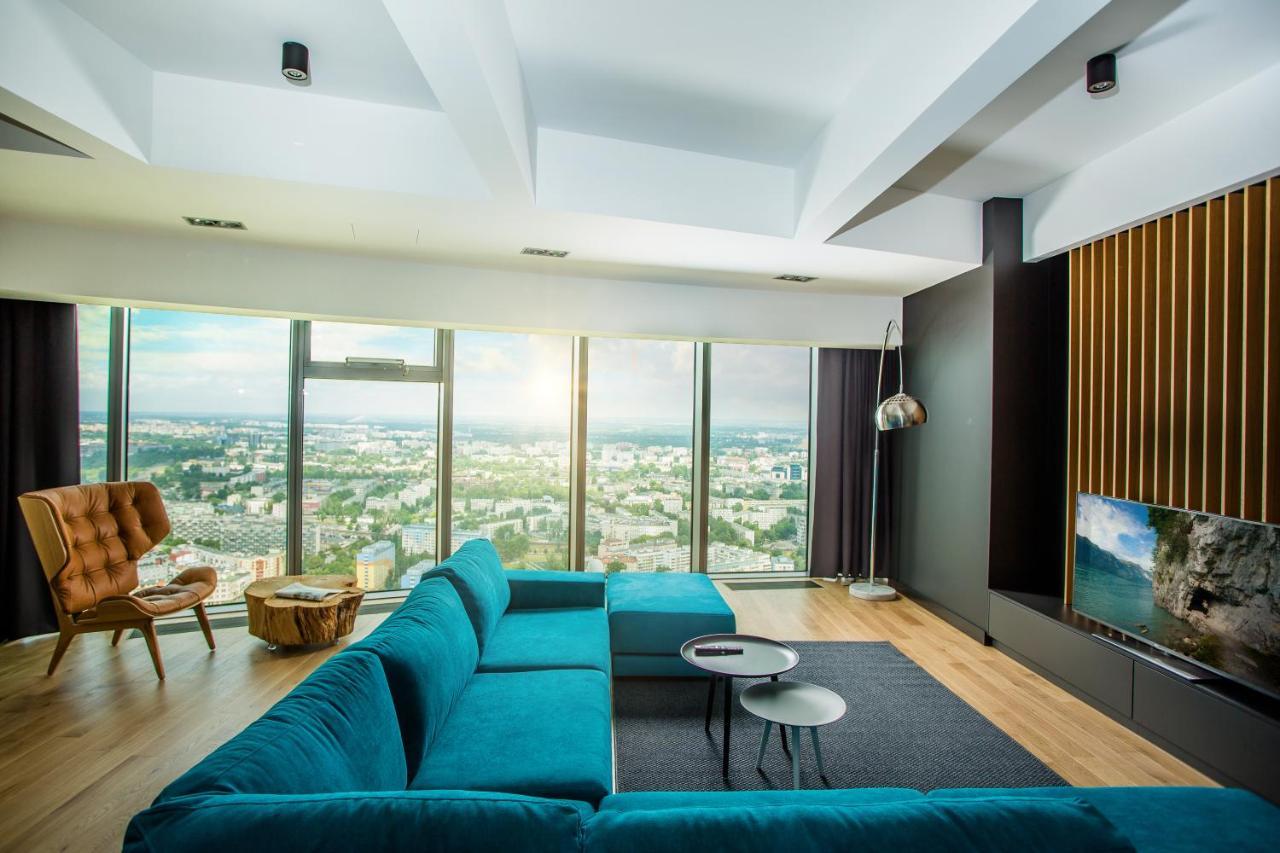 Apartamenty Sky Tower Wrocław Extérieur photo