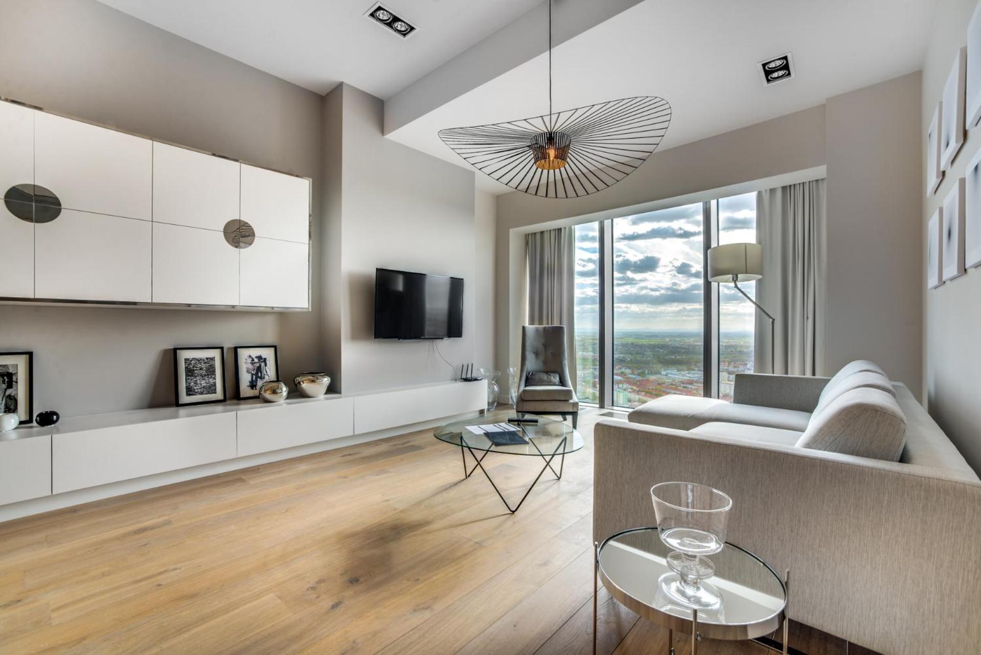 Apartamenty Sky Tower Wrocław Extérieur photo