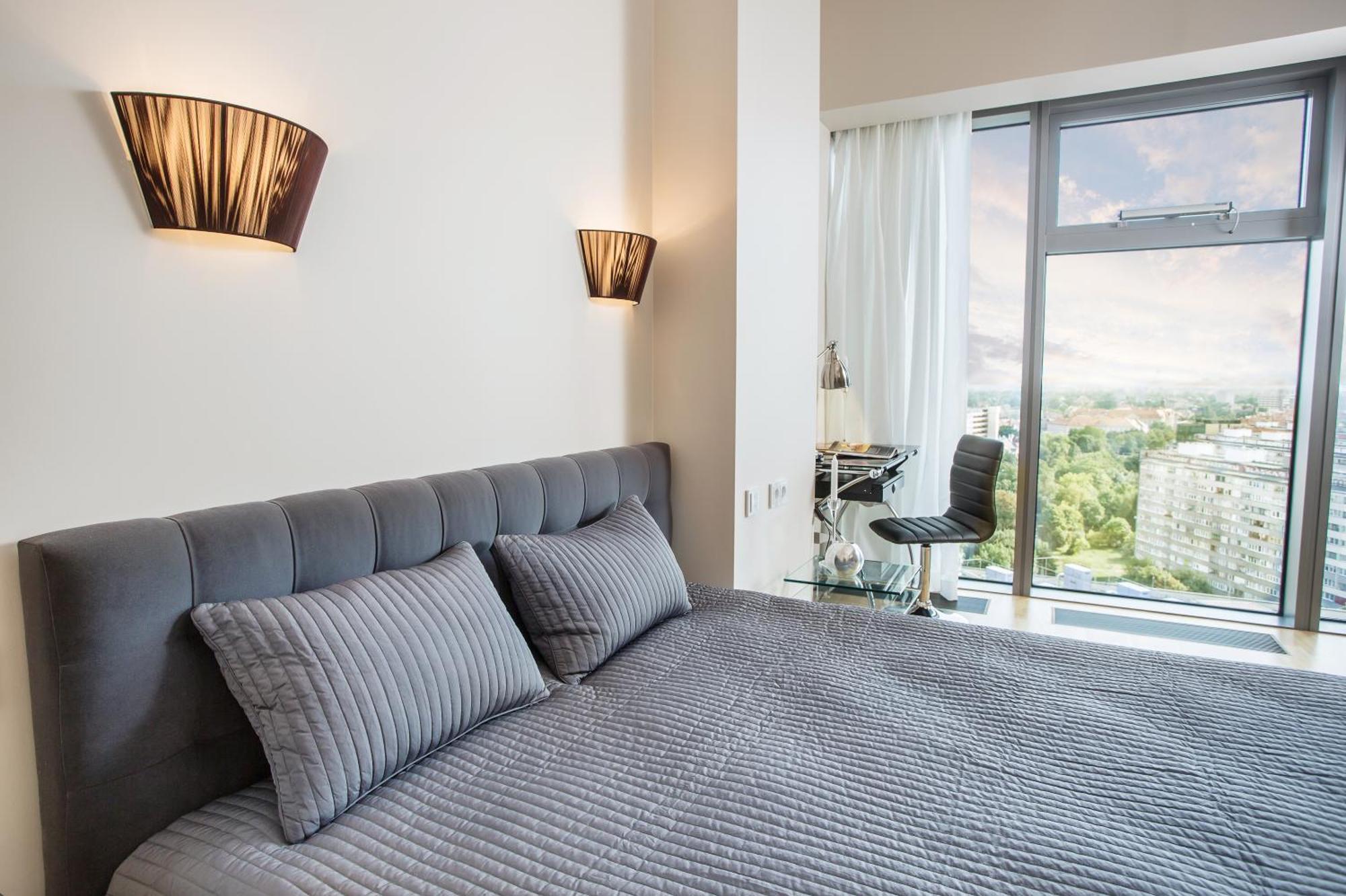 Apartamenty Sky Tower Wrocław Extérieur photo
