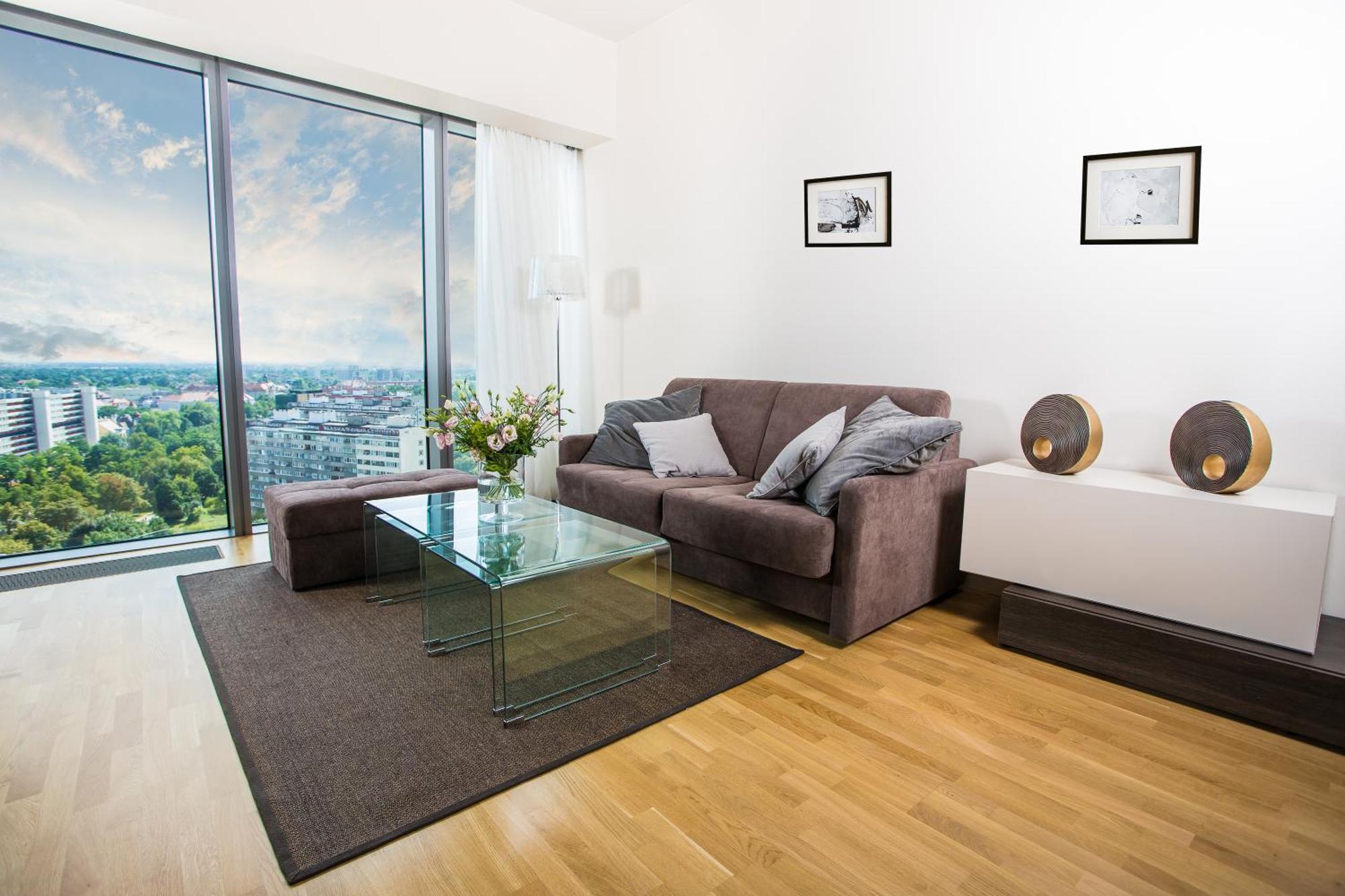 Apartamenty Sky Tower Wrocław Extérieur photo